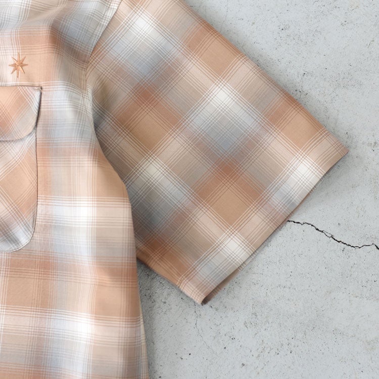 PENDLETON×GDC Open Collar Shirt S／S ペンドルトン×GDC オープン