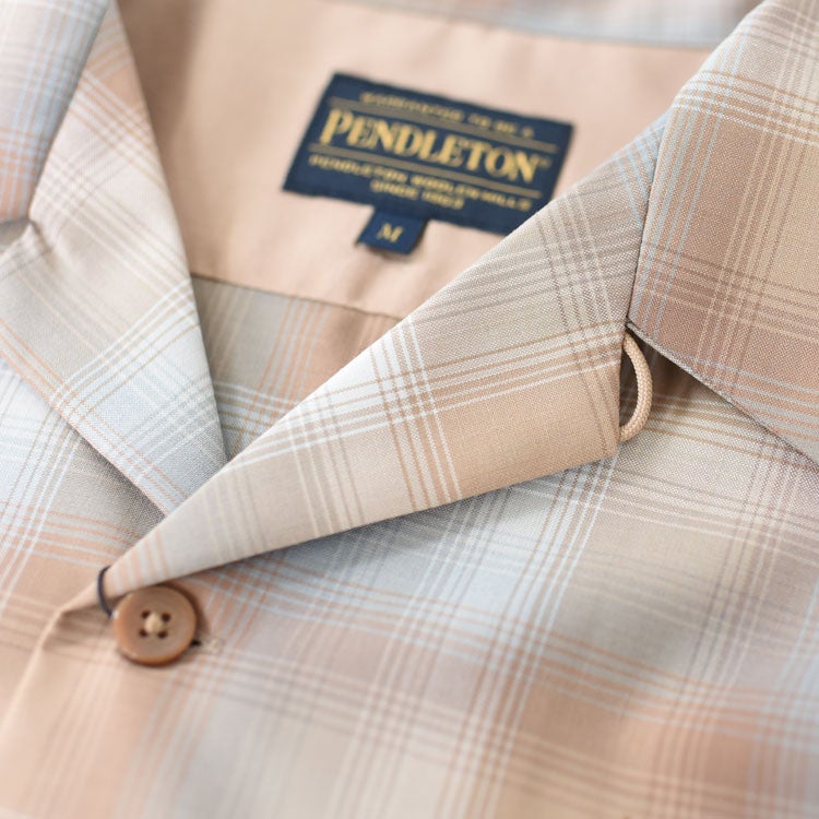 【BEIGE】<PENDLETON * CGS.> エンブロ ショートスリーブ シャツ PENDLETON（ペンドルトン） tシャツ ショートスリーブ ピケ エンブロイ