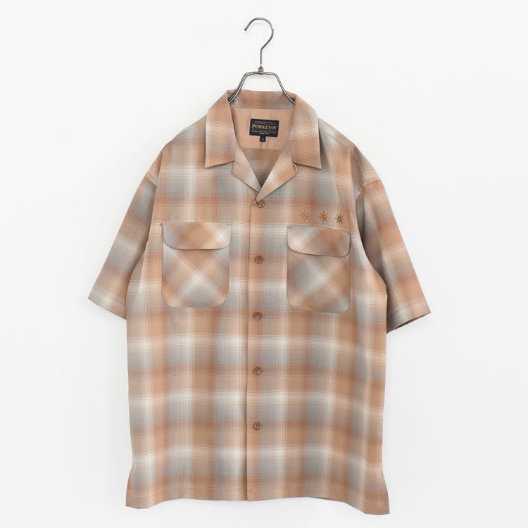 PENDLETON×GDC Open Collar Shirt S／S ペンドルトン×GDC オープン