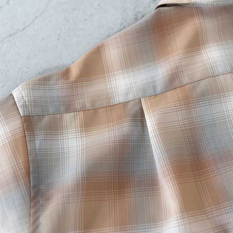 PENDLETON×GDC Open Collar Shirt S／S ペンドルトン×GDC オープン