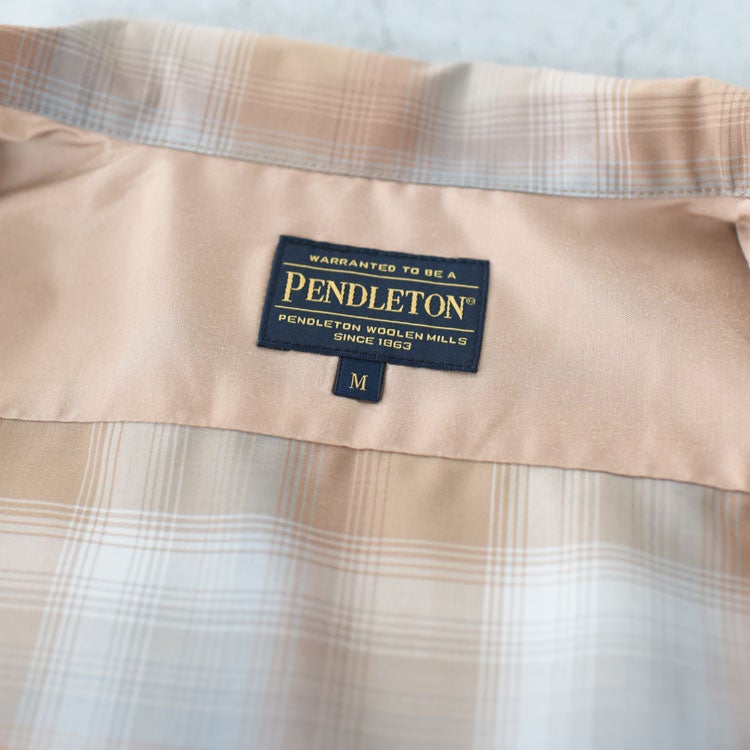 PENDLETON×GDC Open Collar Shirt S／S ペンドルトン×GDC オープン