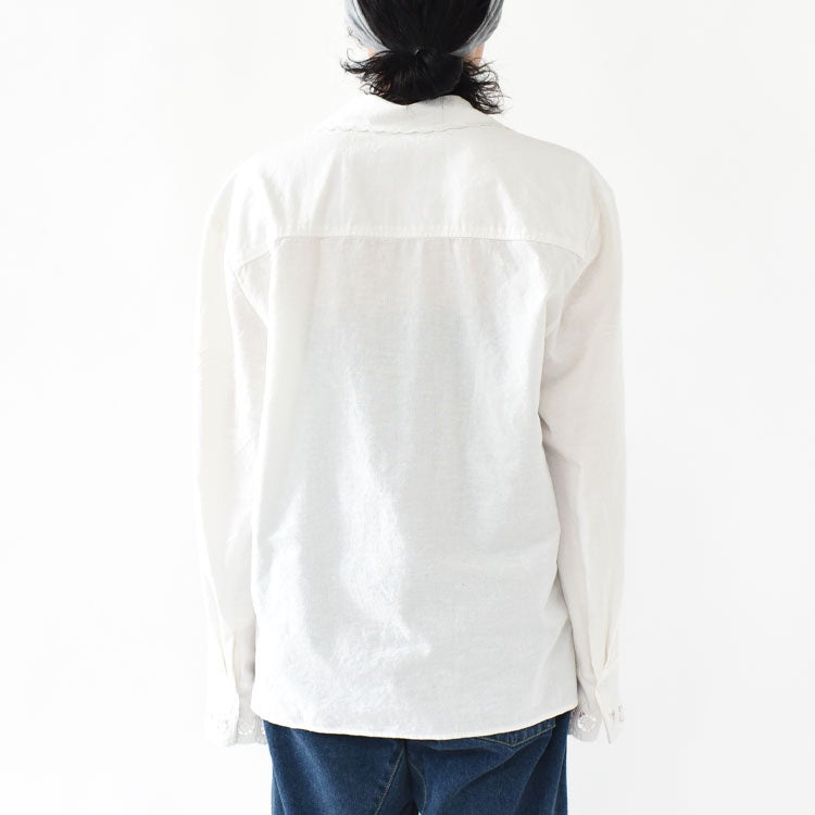 Cutwork Opencollar Shirts　カットワークオープンカラーシャツ