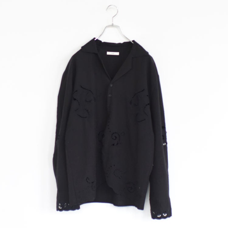 Cutwork Opencollar Shirts　カットワークオープンカラーシャツ