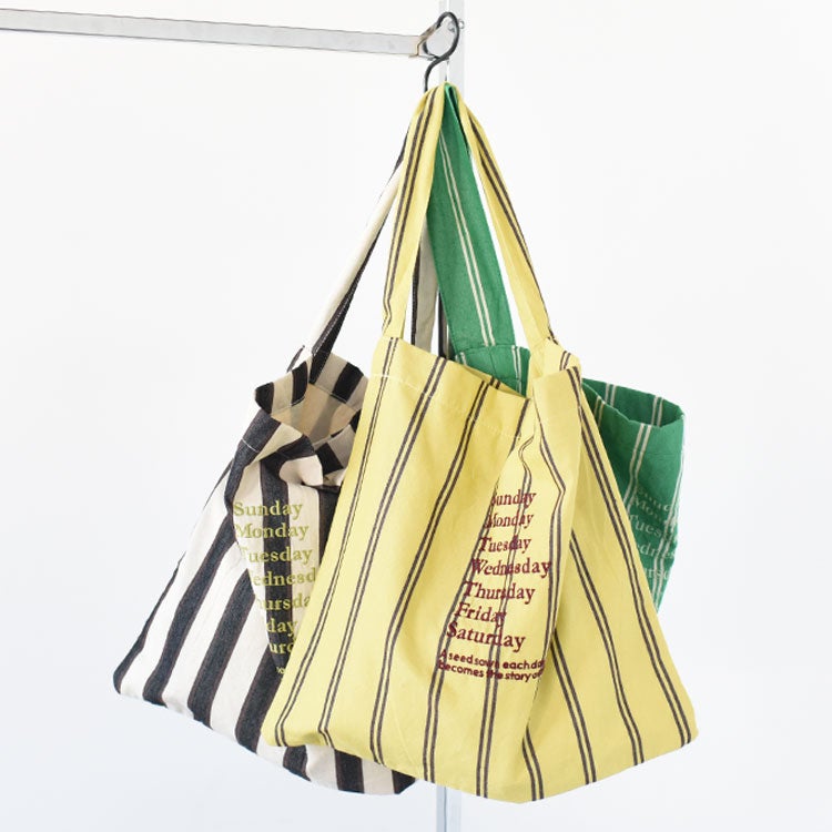 Stripe Fabric One Shoulder Bag ストライプ ファブリック ワンショルダーバッグ