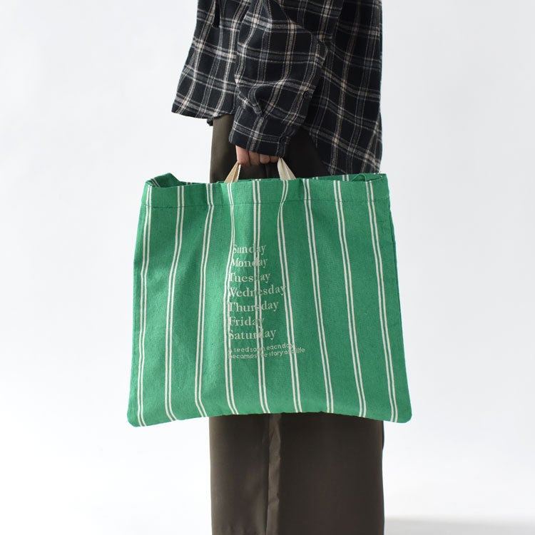 Stripe Fabric One Shoulder Bag ストライプ ファブリック ワンショルダーバッグ