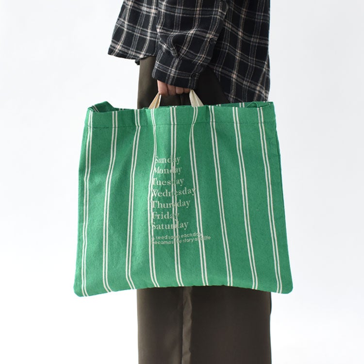 Stripe Fabric One Shoulder Bag ストライプ ファブリック ワンショルダーバッグ