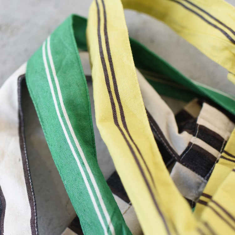 Stripe Fabric One Shoulder Bag ストライプ ファブリック ワンショルダーバッグ