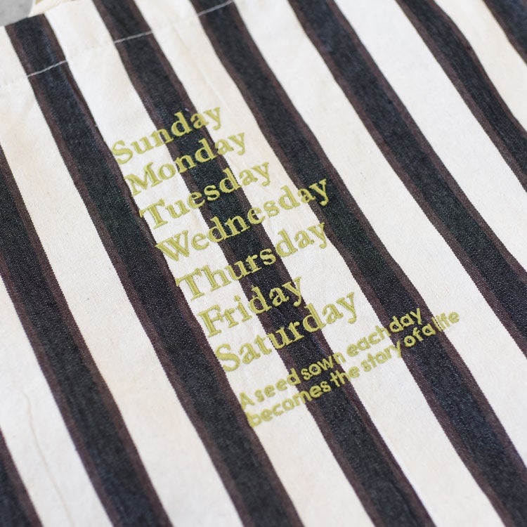 Stripe Fabric One Shoulder Bag ストライプ ファブリック ワンショルダーバッグ