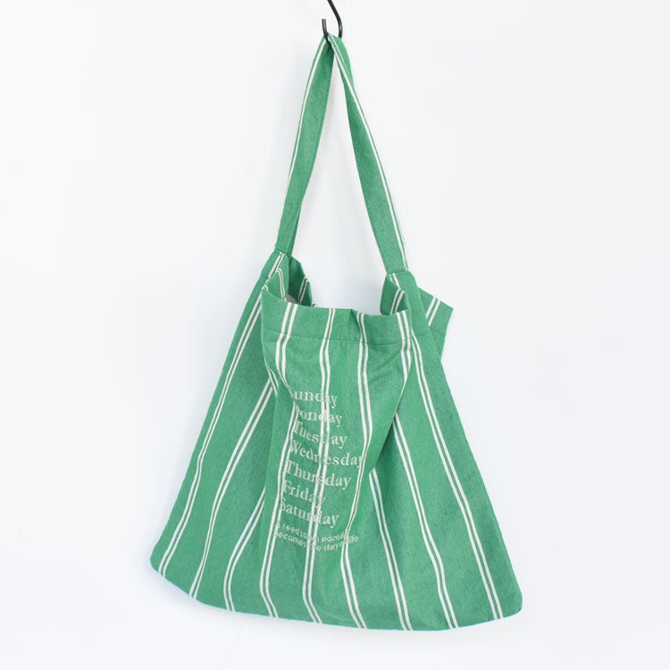 Stripe Fabric One Shoulder Bag ストライプ ファブリック ワンショルダーバッグ