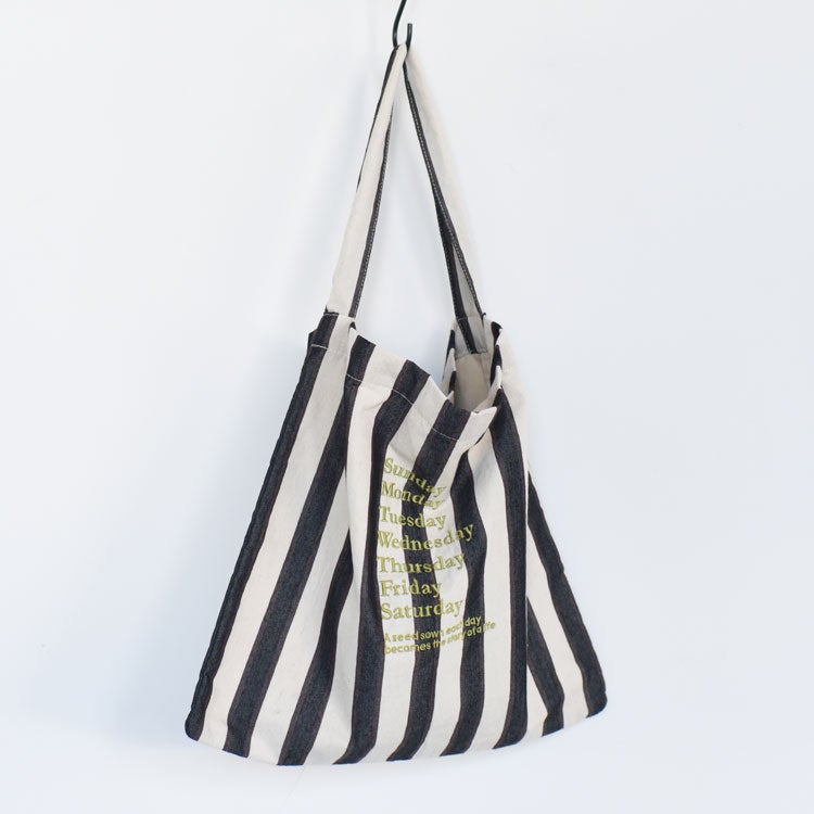 Stripe Fabric One Shoulder Bag ストライプ ファブリック ワンショルダーバッグ
