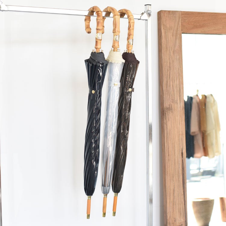 CLEAR UMBRELLA BAMBOO クリアアンブレラバンブー