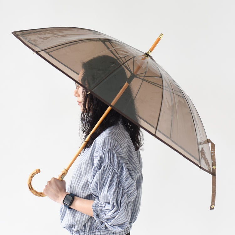 CLEAR UMBRELLA BAMBOO クリアアンブレラバンブー