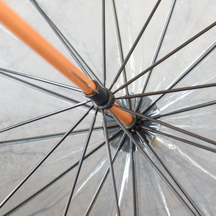 CLEAR UMBRELLA BAMBOO クリアアンブレラバンブー