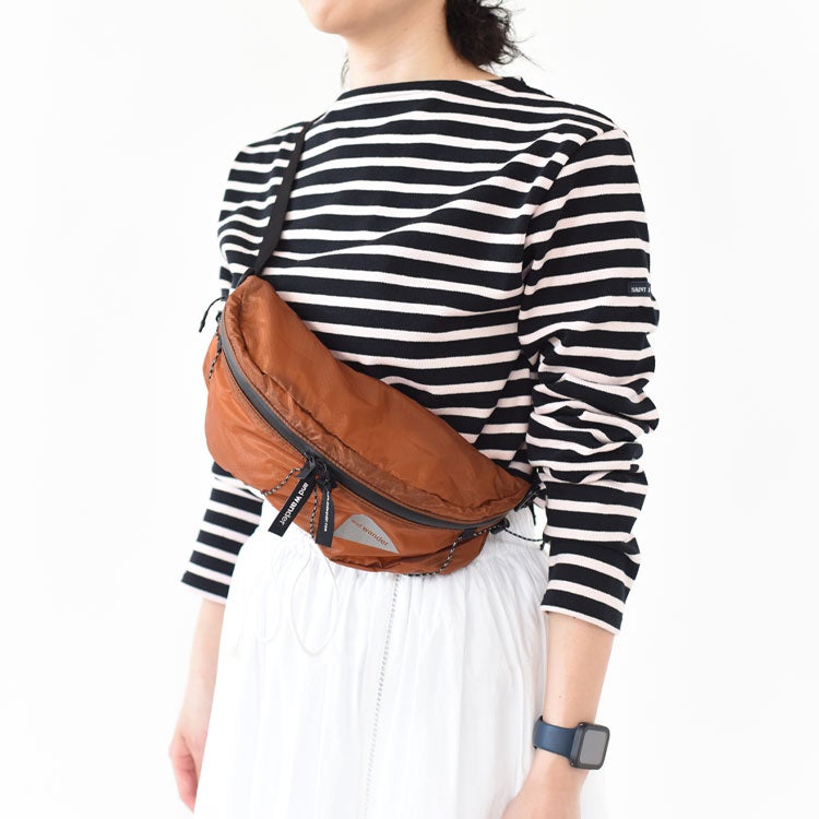 sil waist bag シルウエストバッグ/574-5975214/and wander（アンド