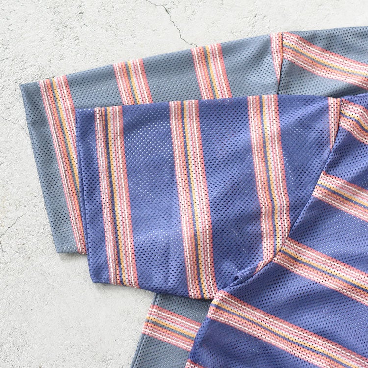 ORIGINAL Charcoal S/Mesh Border S/S オリジナル チャコール スポーツメッシュボーダーショートスリーブ