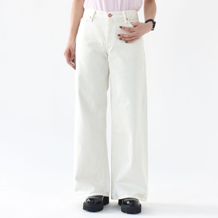 LAUREL WIDE CL ローレルワイドカラー デニムパンツ