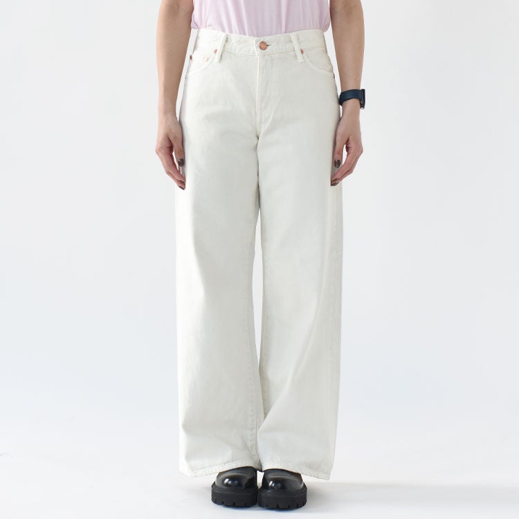 LAUREL WIDE CL ローレルワイドカラー デニムパンツ