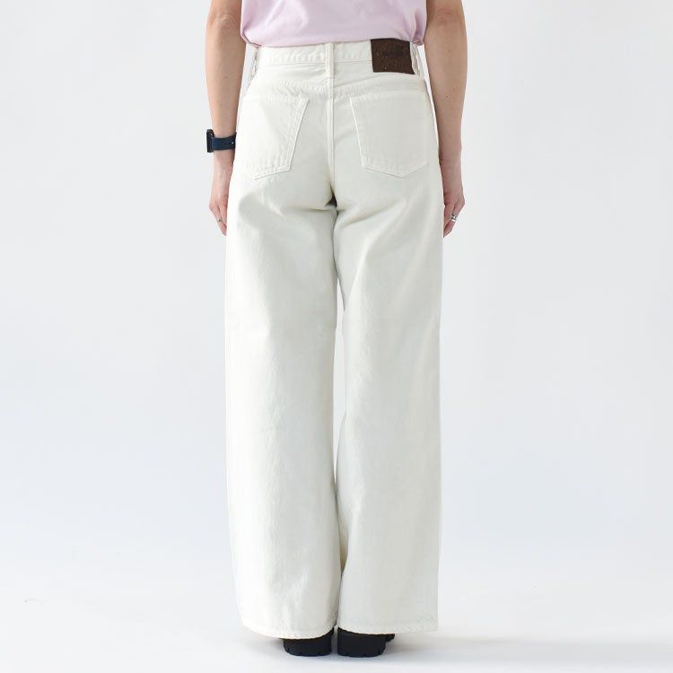 LAUREL WIDE CL ローレルワイドカラー デニムパンツ