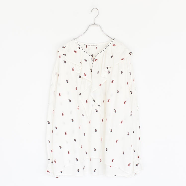 PAISLEY EMBROIDERED BLOUSE　ペイズリーエンブロイダリーブラウス