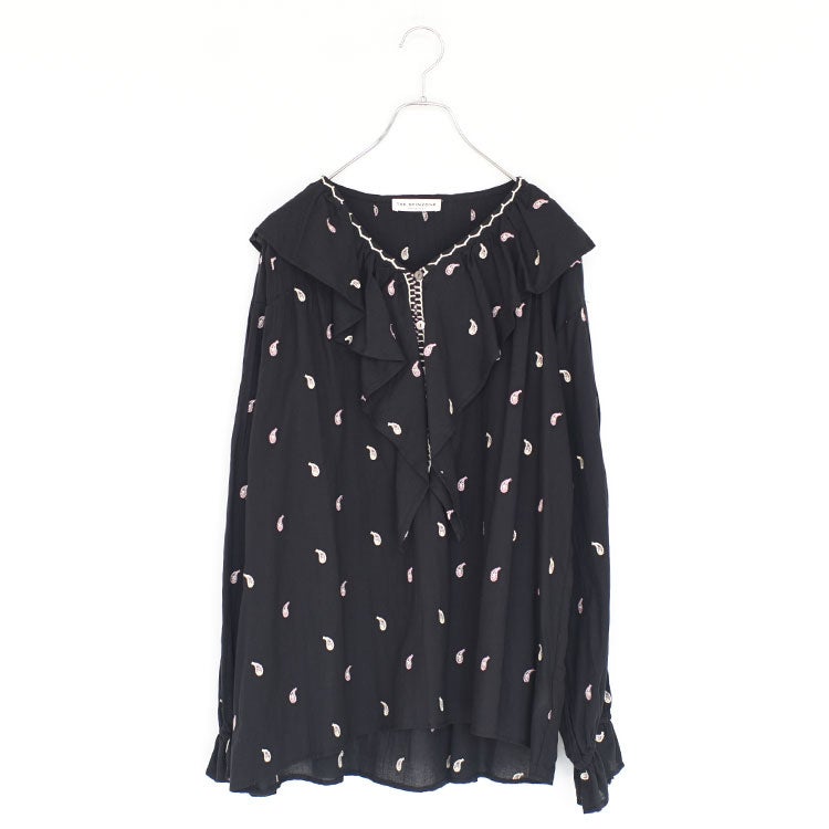 PAISLEY EMBROIDERED BLOUSE　ペイズリーエンブロイダリーブラウス
