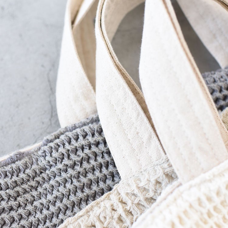 Waffle Square Totebag ワッフルスクエアトートバッグ