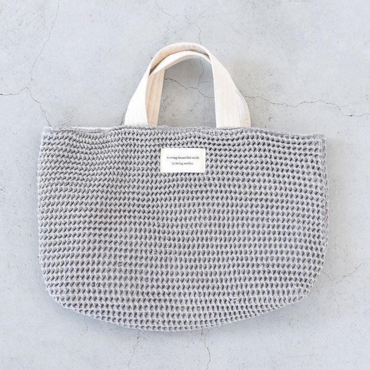 Waffle Square Totebag ワッフルスクエアトートバッグ