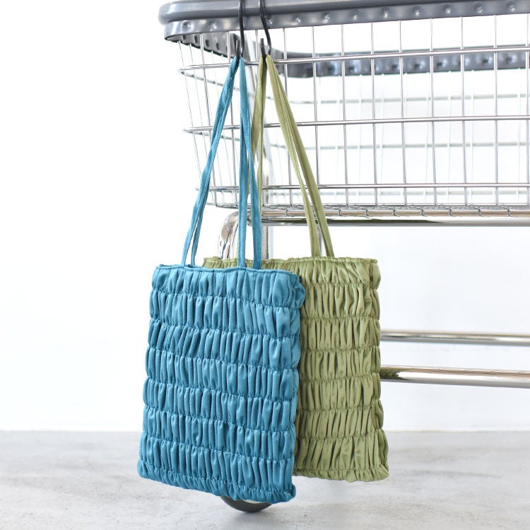 Gather Velour Bag ギャザーベロアバッグ