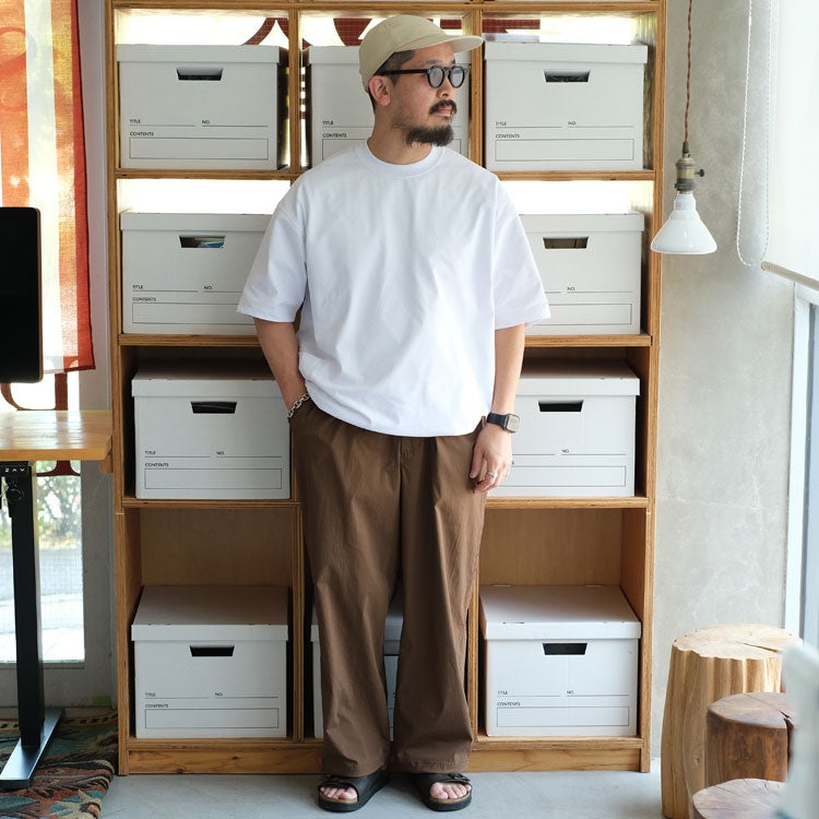 TECH SIDE POCKET S/S TEE テックサイドポケットショートスリーブT