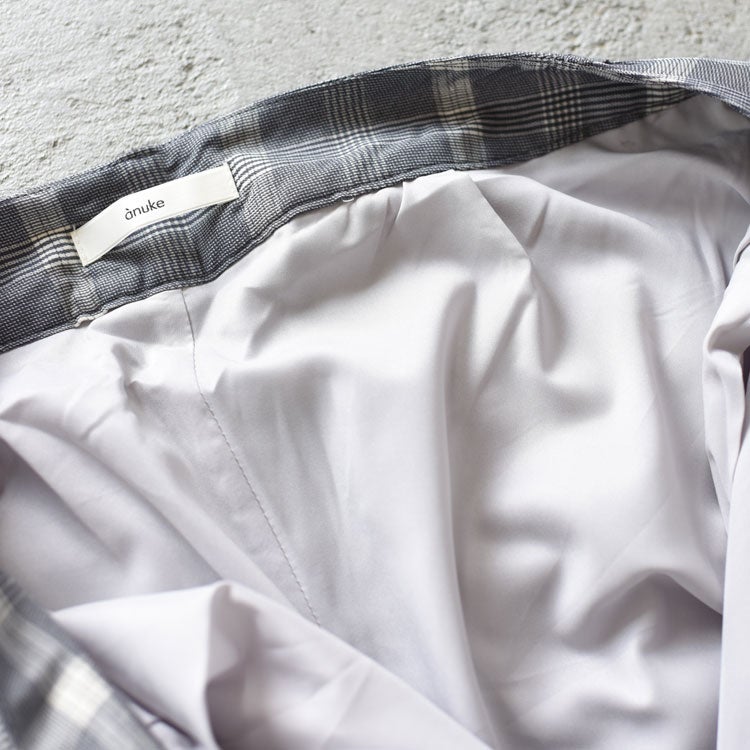 Check Daubletuck Pants チェックダブルタックパンツ