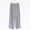 Check Daubletuck Pants チェックダブルタックパンツ