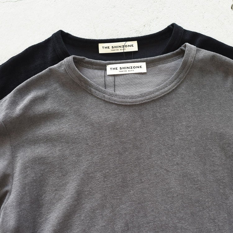 PILE HALF SLEEVE TEE　パイルハーフスリーブT