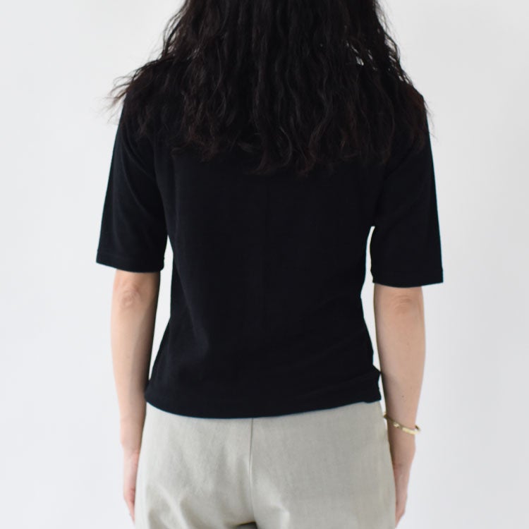 PILE HALF SLEEVE CARDIGAN　パイルハーフスリーブカーディガン