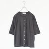 PILE HALF SLEEVE CARDIGAN　パイルハーフスリーブカーディガン