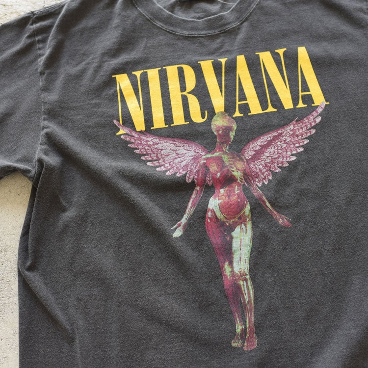 NIRVANA IN UTERO T-SHIRT ニルバーナ インユーテロTシャツ/26NVN006W