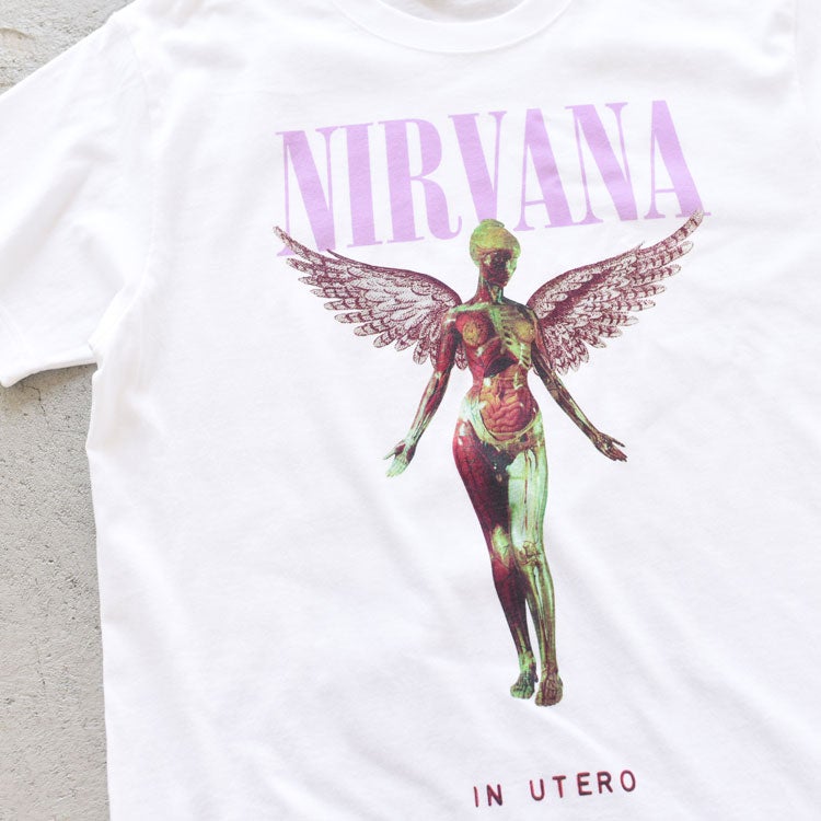 NIRVANA IN UTERO T-SHIRT ニルバーナ インユーテロTシャツ/26NVN006W