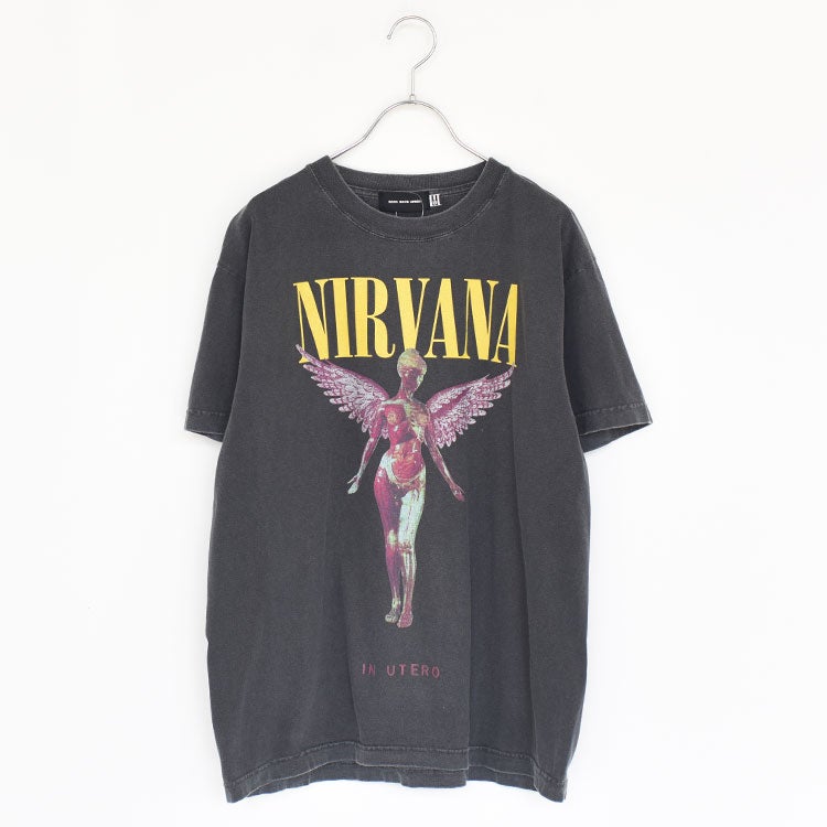 NIRVANA IN UTERO T-SHIRT ニルバーナ インユーテロTシャツ/26NVN006W