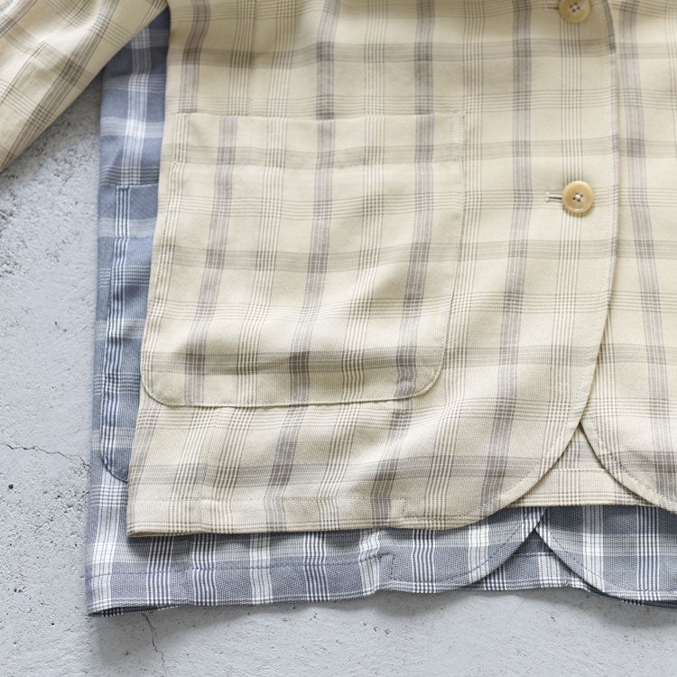 Check Over Jacket チェックオーバージャケット