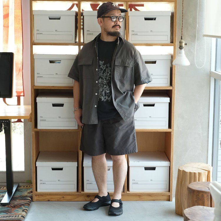 Double Peak Tuck Field Shorts　ダブルピークタックフィールドショーツ