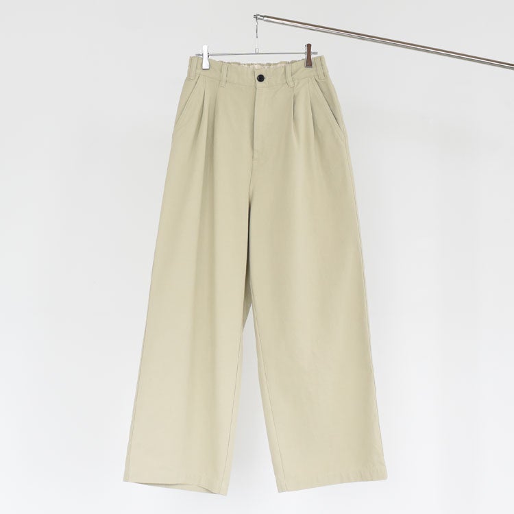 CHINO WIDE TROUSERS チノワイドトラウザーズ/2026SS-PT2-YT/New