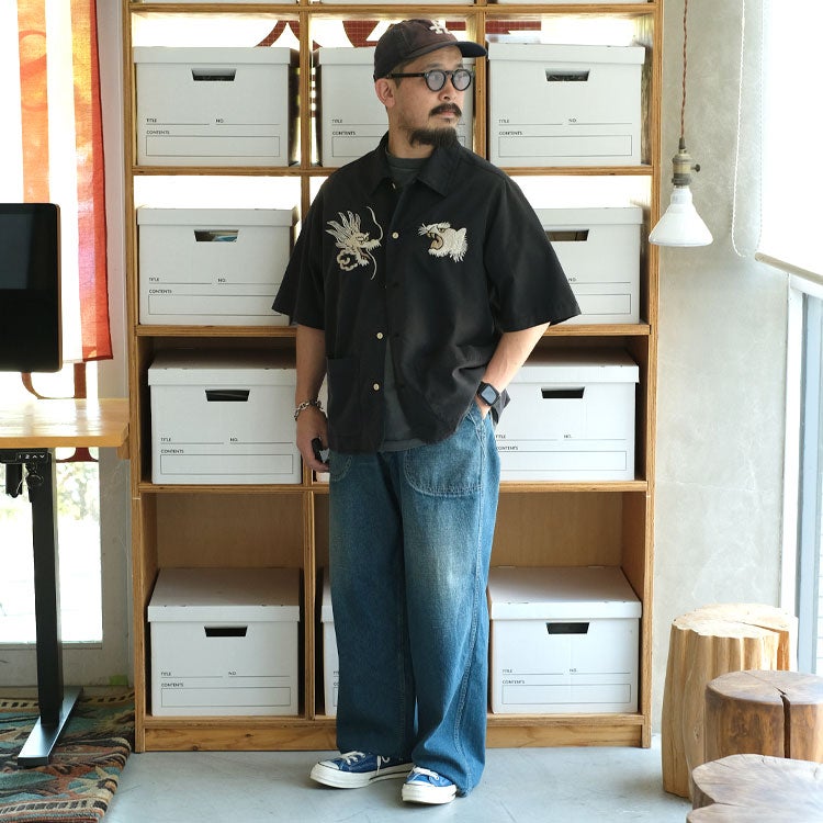 USN DENIM TROUSERS USネイビーデニムトラウザーズ