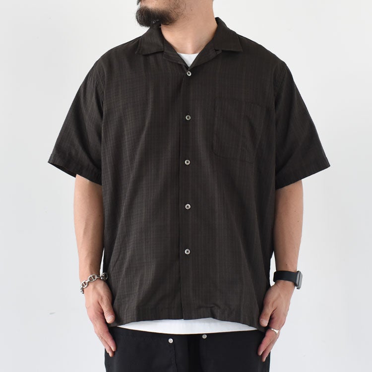 Open Collar Panama S/S Shirt オープンカラーパナマショートスリーブシャツ