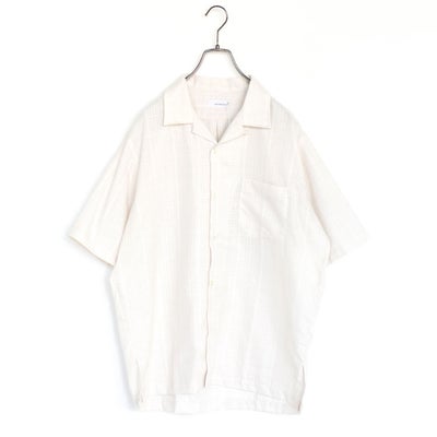 Open Collar Panama S/S Shirt オープンカラーパナマショートスリーブシャツ