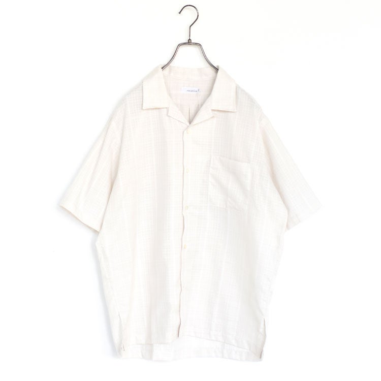 Open Collar Panama S/S Shirt オープンカラーパナマショートスリーブシャツ