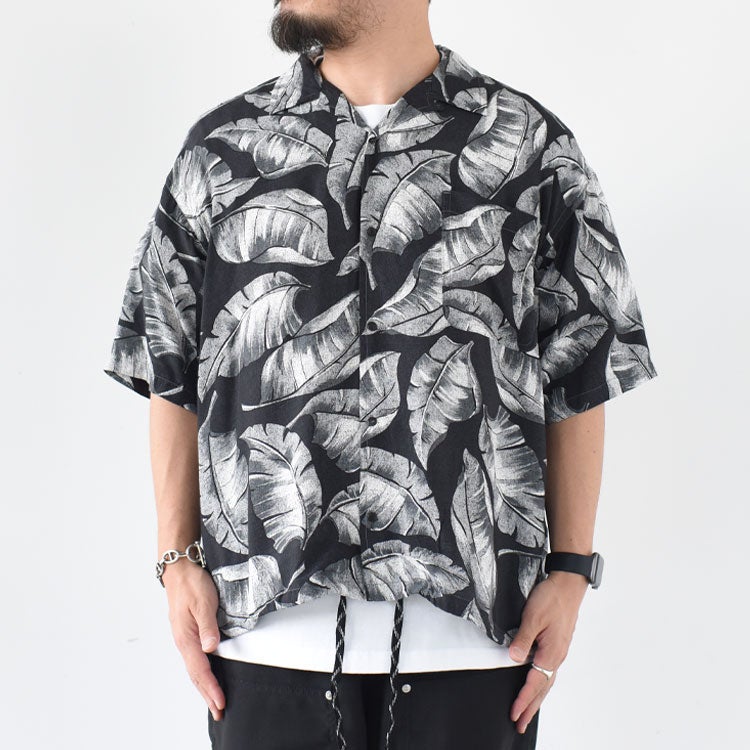 PURPLE ALOHA FIELD SHIRT パープルアロハフィールドシャツ