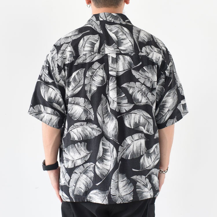 PURPLE ALOHA FIELD SHIRT パープルアロハフィールドシャツ