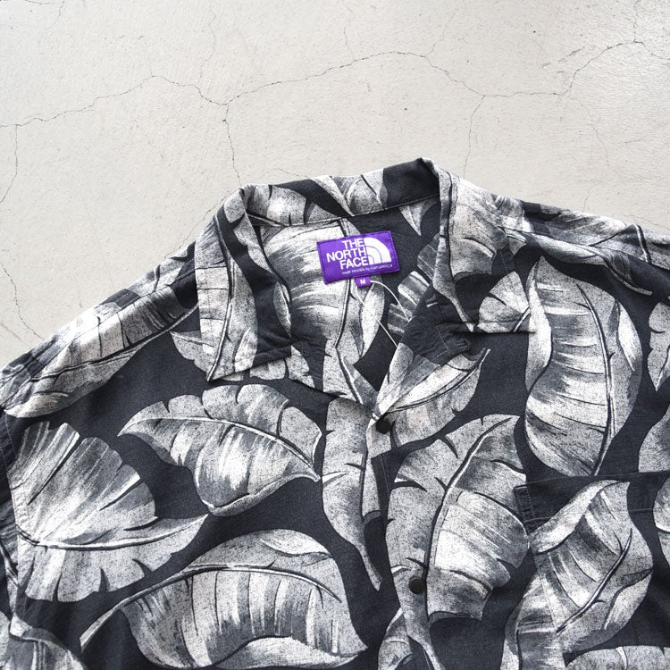 PURPLE ALOHA FIELD SHIRT パープルアロハフィールドシャツ