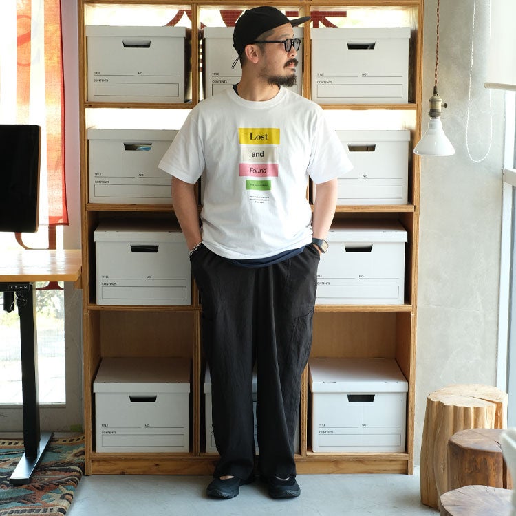 LOST AND FOUND T-Shirt ロストアンドファウンドTシャツ/LAFTS-0666