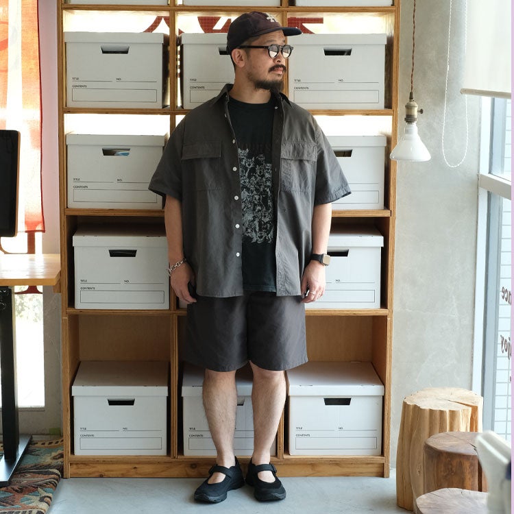 Button Down Field S/S Shirt ボタンダウンフィールドショートスリーブ