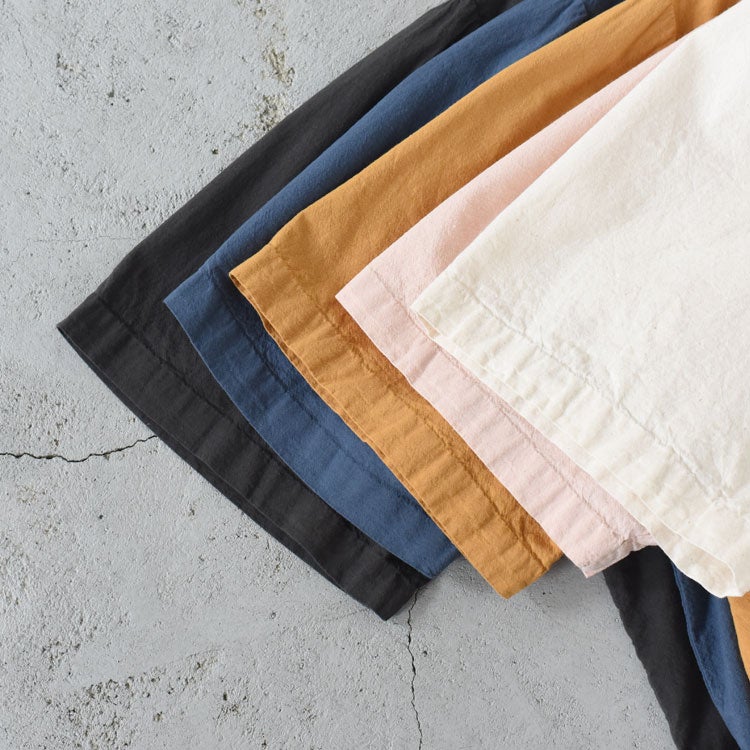 UNEVEN OPEN COLLAR S/S SH アンイーヴンオープンカラーショートスリーブシャツ