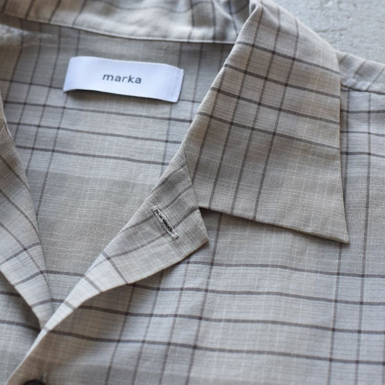 OPEN COLLAR S/S SHIRT オープンカラーショートスリーブシャツ